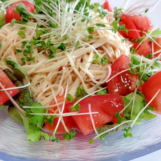 夏にぴったり♡ごまだれ素麺♡